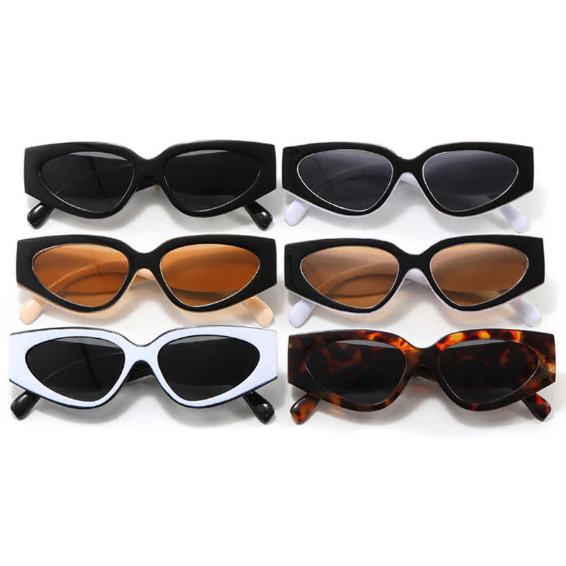 Spykay™ SG60758 Colorblock Cat-Eye Sunglasses