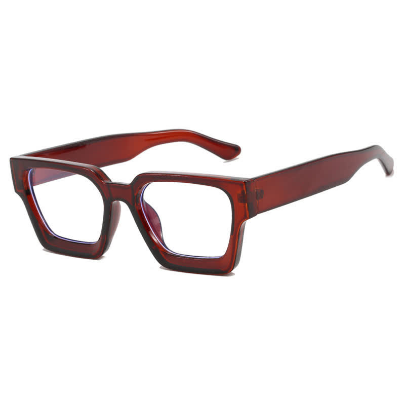 Spykay™ EG26761 Hipster Square Frame Concave Lenses Classic Retro Glasses