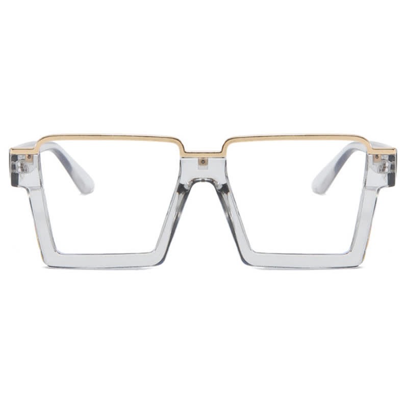 Spykay™ EG26785 Square Frame Trendy Semi-Rimless Anti-blue Light Glasses