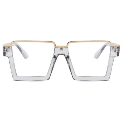 Spykay™ EG26785 Square Frame Trendy Semi-Rimless Anti-blue Light Glasses