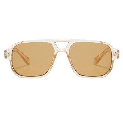 Spykay™ SG61003 Square Frame Double Bridges Vintage Arrow Sunglasses - image 27