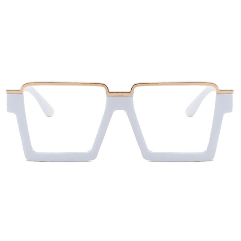 Spykay™ EG26785 Square Frame Trendy Semi-Rimless Anti-blue Light Glasses