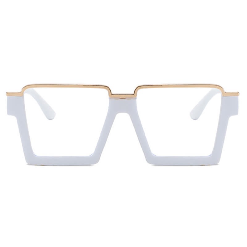 Spykay™ EG26785 Square Frame Trendy Semi-Rimless Anti-blue Light Glasses