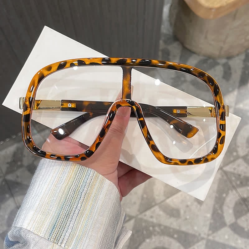 Spykay™ EG26824 Flat Top Double Bridges Oversized Trendy Aviator Glasses - image 10