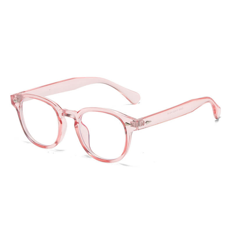 Spykay™ EG26875 Retro Round Frame Anti-blue Light Glasses - Pink - image 19