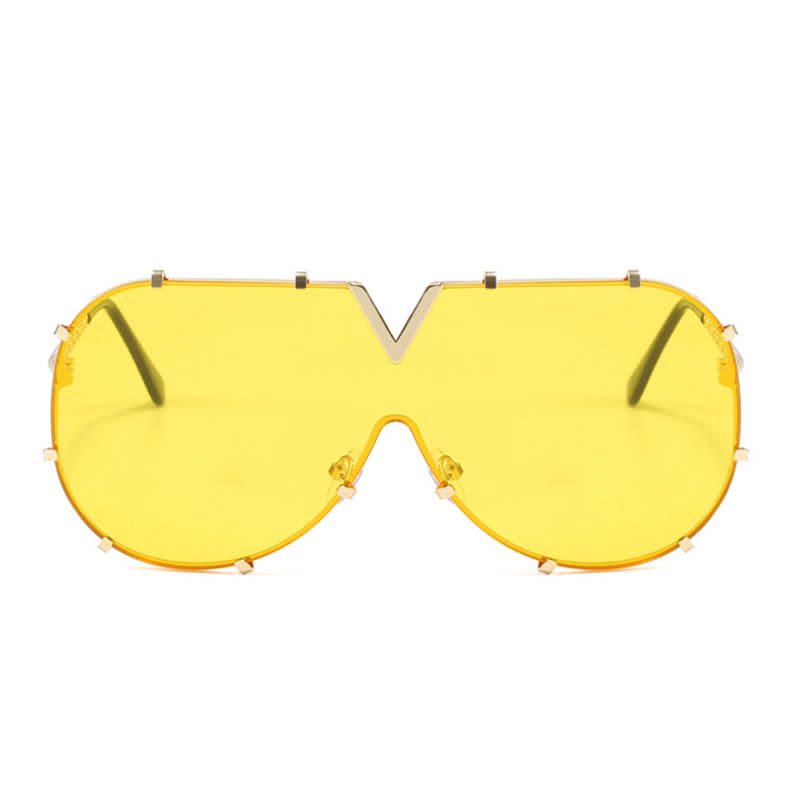 Spykay™ SG60833 'V' Design Hipster Aviator Sunglasses