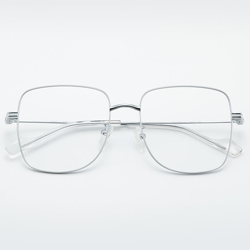 Spykay™ EG26904 Retro Simple Square Frame Anti-blue Light Hipster Glasses - image 5