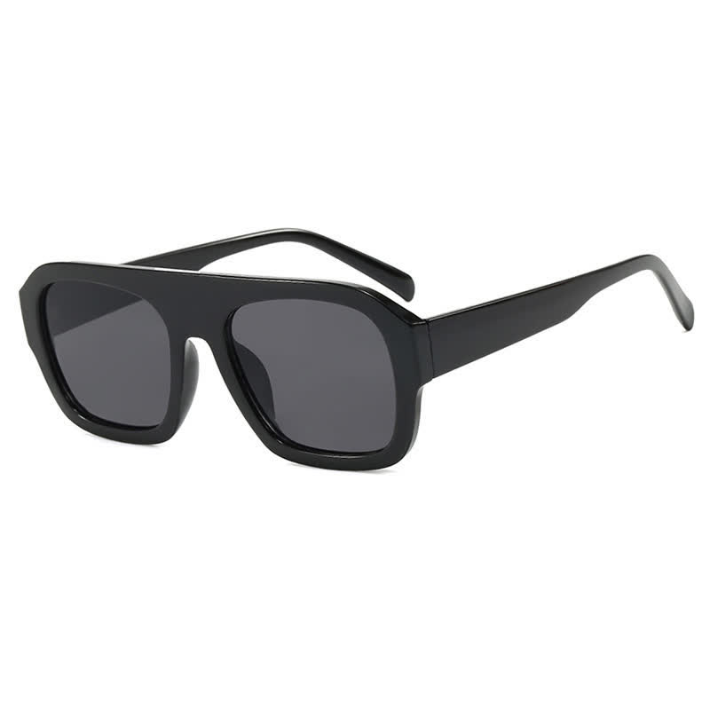 Spykay™ SG60920 Square Large Frame Trendy Sunglasses - Black/Grey - image 22