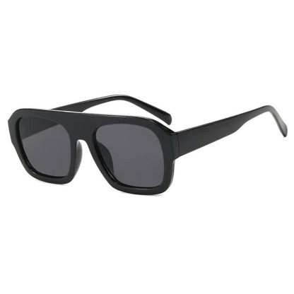 Spykay™ SG60920 Square Large Frame Trendy Sunglasses - Black/Grey - image 22