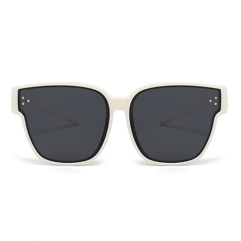 Spykay™ SG61006 Fit Over Glasses Square Frame Classic Polarized Sunglasses for Women Men - image 14