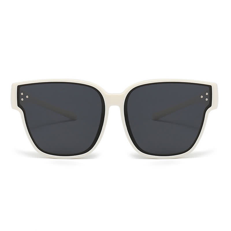 Spykay™ SG61006 Fit Over Glasses Square Frame Classic Polarized Sunglasses for Women Men - image 14