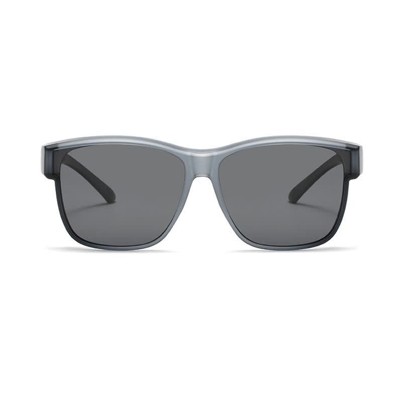 Spykay™ SG61038 Fit Over Glasses Square Frame Polarized Sunglasses - image 10