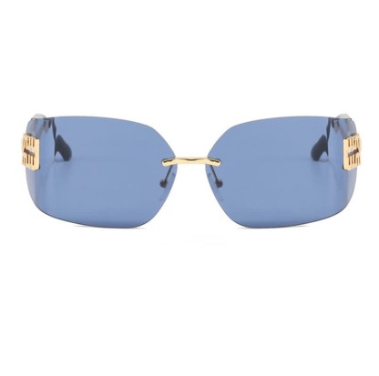 Spykay™ SG60676 Y2K Rectangle Frame Rimless Sunglasses - image 12