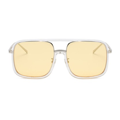 Spykay™ SG60732 Tortoise Pattern Flat Top Square Frame Double Bridges Sunglasses - image 13