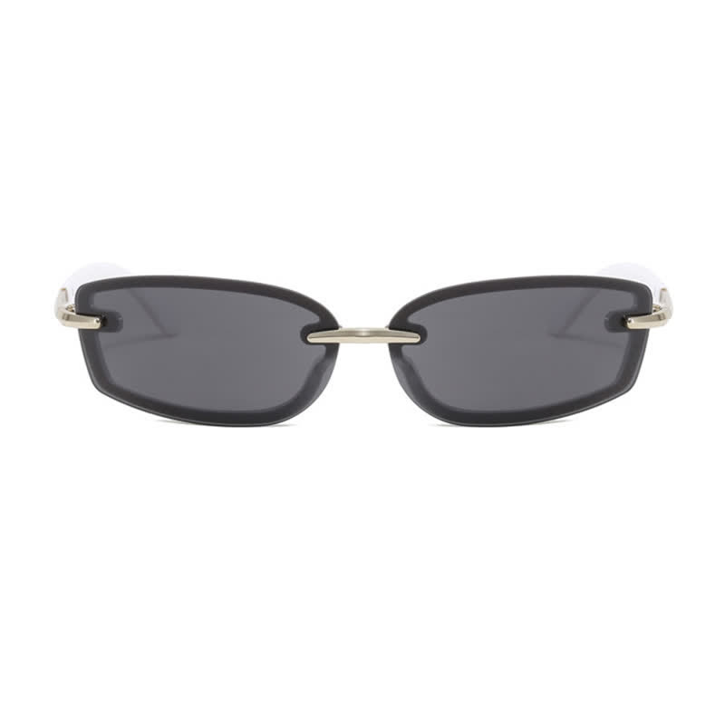 Spykay™ SG60850 Y2K Rimless Rectangle Frame Sunglasses - image 16