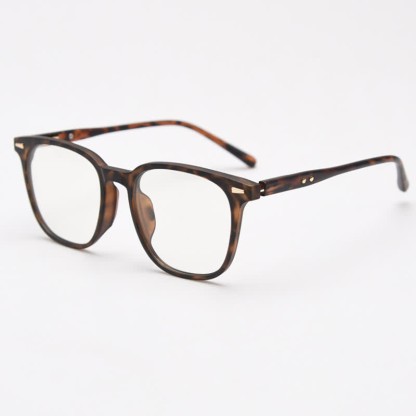 Spykay™ EG26868 Large Square Frame Anti-blue Light Retro Classic Glasses  - Leopard - image 10