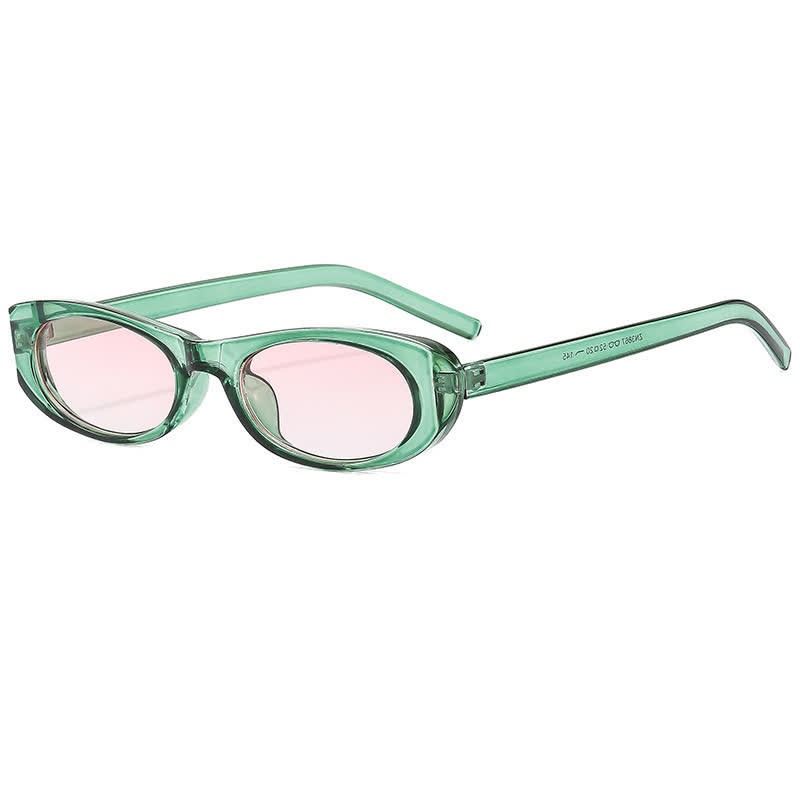 Spykay™ SG60699 Small Oval Frames Cat-Eye Sunglasses - Green - image 20
