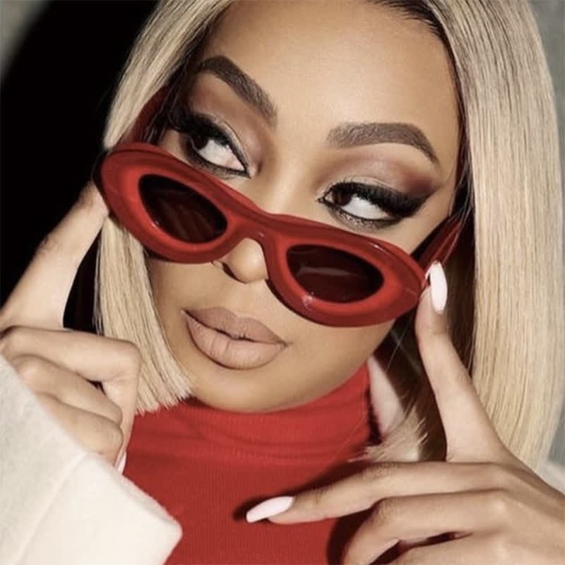 Spykay™ SG1011 Y2K Oval Frame Dopamine Color Sunglasses