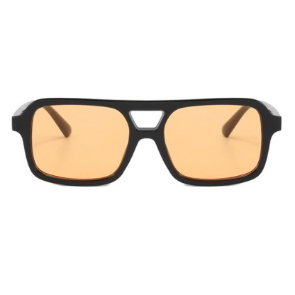 Spykay™ SG60851 Double Bridges Square Frame Retro Sunglasses