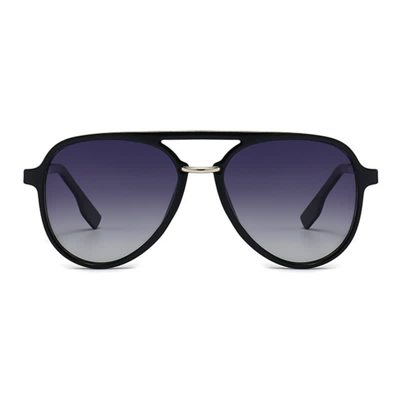 Spykay™ SG60731 Double Bridges Polarized Aviator Sunglasses