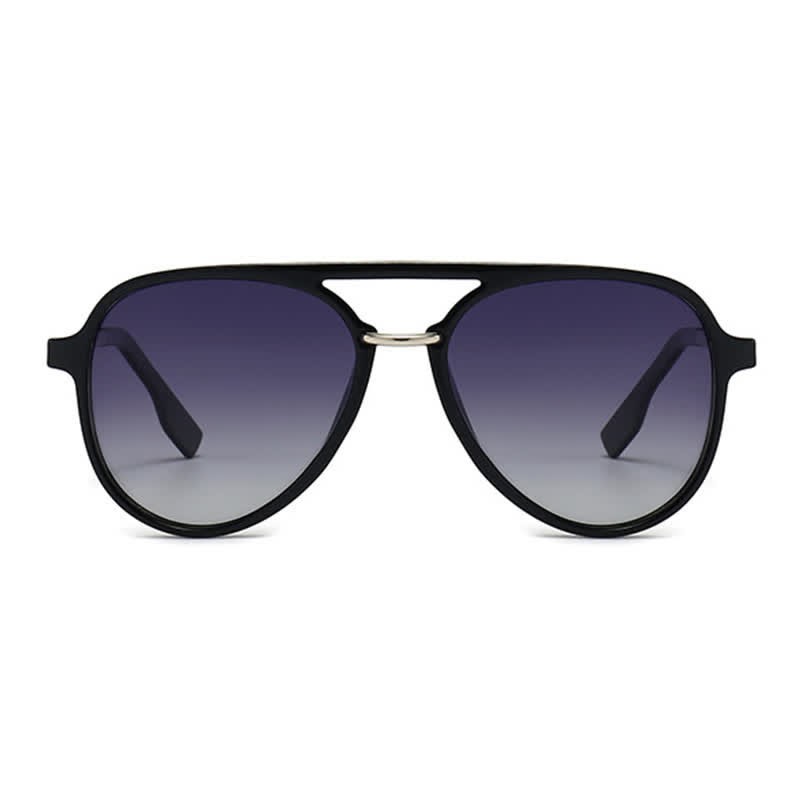 Spykay™ SG60731 Double Bridges Polarized Aviator Sunglasses