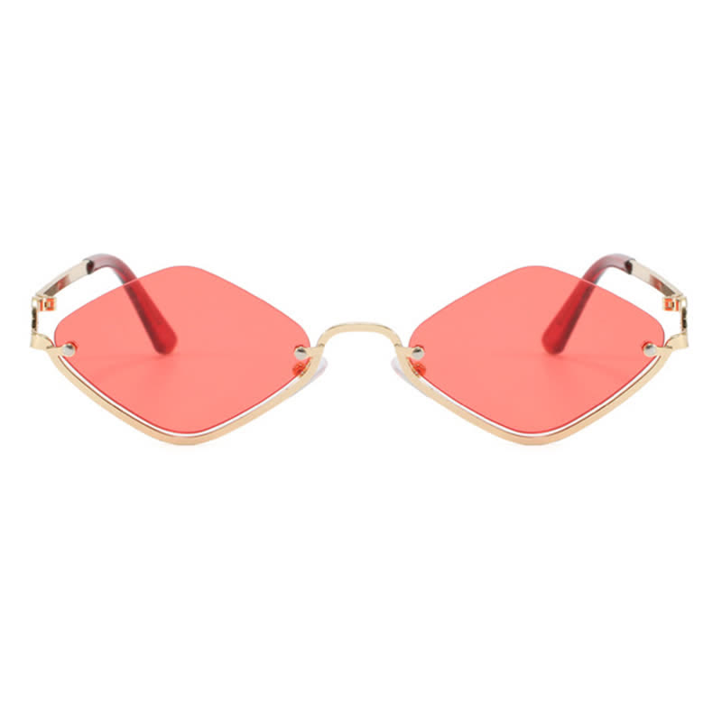 Spykay™ SG60868 Semi-Rimless Rhombus Small Frame Sunglasses - image 26
