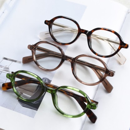 Spykay™ EG26838 Retro Round Frame Anti-blue Light Glasses - image 18