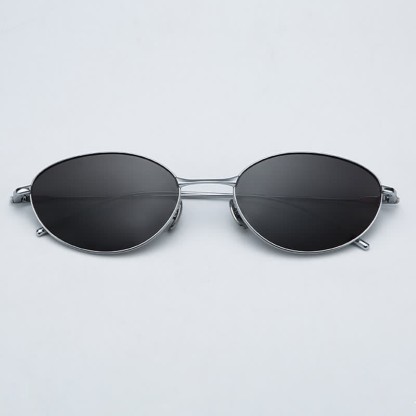 Spykay™ SG60770 Titanium Oval Frame Polarized Lightweight Sunglasses with Nylon Lenses - image 11