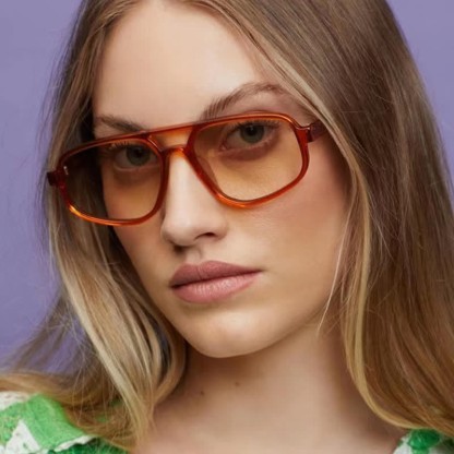 Spykay™ SG60912 Double Bridges Vintage Aviator Sunglasses