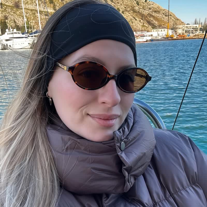 Spykay™ SG26663  Vintage Oval Frame Sunglasses - Leopard Print/Brown - image 24