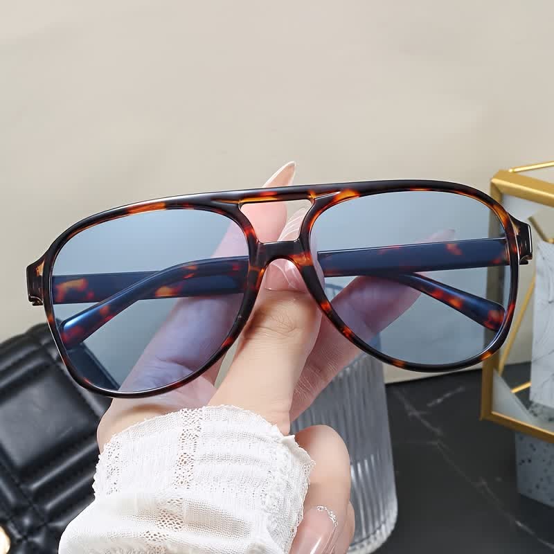 Spykay™ SG60670  Double Bridges Fashion Aviator Sunglasses - image 8