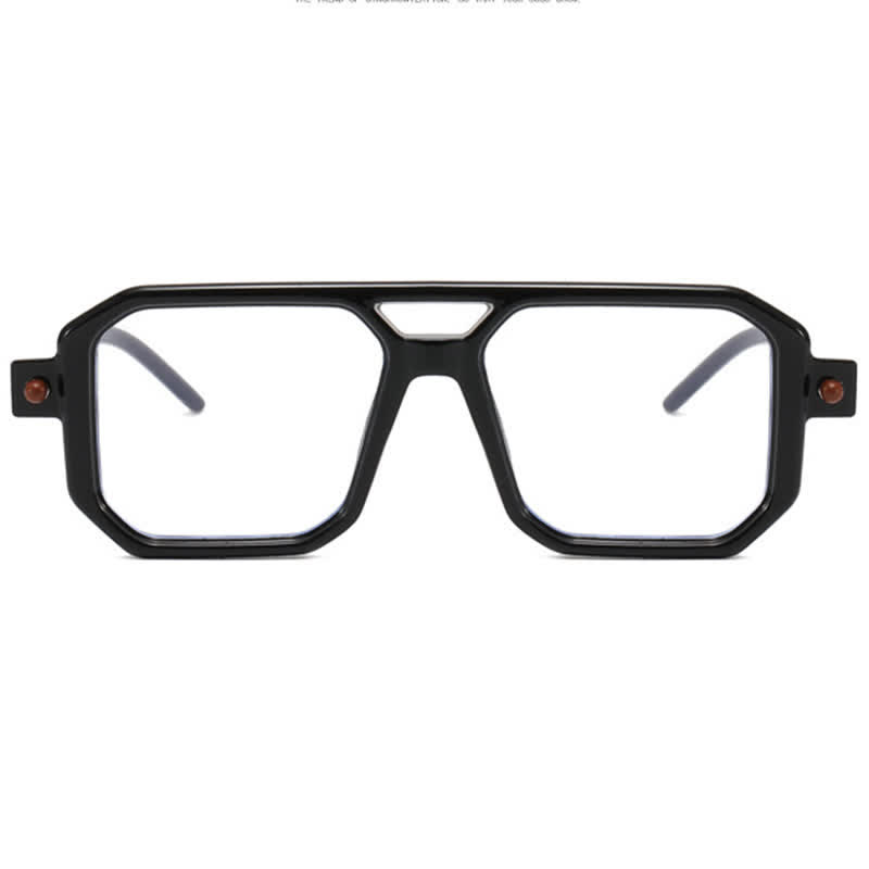 Spykay™ EG26767 Double Bridges Square Frame Glasses - image 5