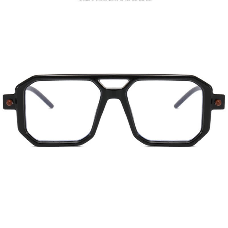 Spykay™ EG26767 Double Bridges Square Frame Glasses - image 5