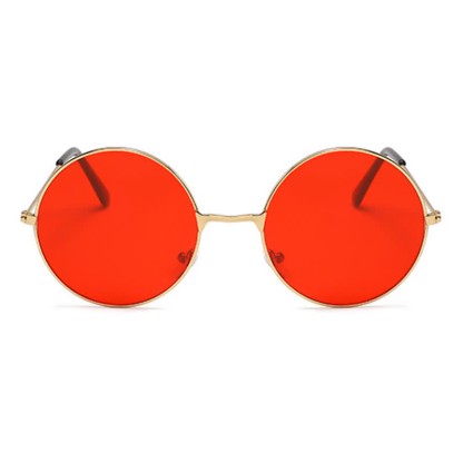 Spykay™ SG61008 Retro Round Frame Metal Sunglasses for Women Men - image 5