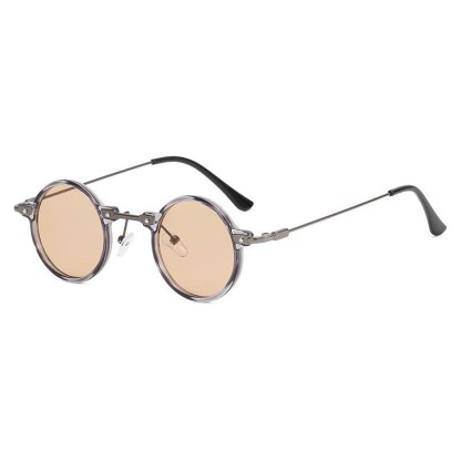 Spykay™ SG60899 Retro Punk Small Round Frame Classic Sunglasses