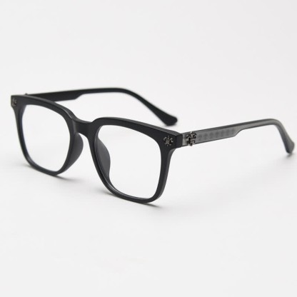 Spykay™ EG26839 Retro Classic Square Frame Anti-blue Light Glasses - Matte Black - image 3