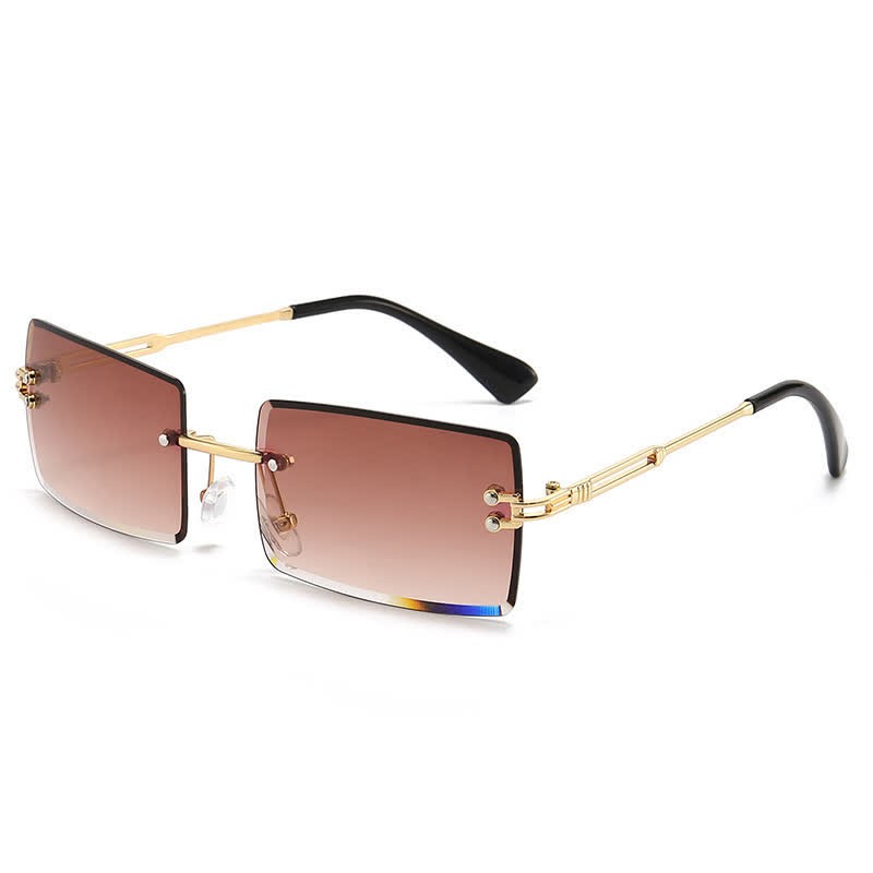 Spykay™ SG60744 Rimless Rectangle Frame Fashion Sunglasses - image 32