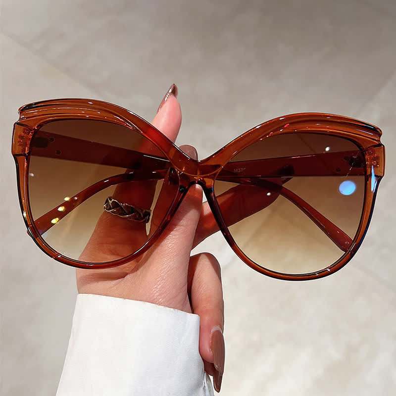 Spykay™ SG60932 Butterfly Oversized Frame Hipster Sunglasses