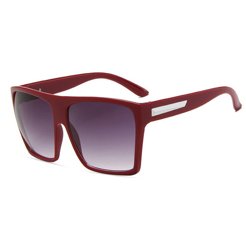 Spykay™ SG60942 Flat Top Oversized Square Frame Fashion Sunglasses