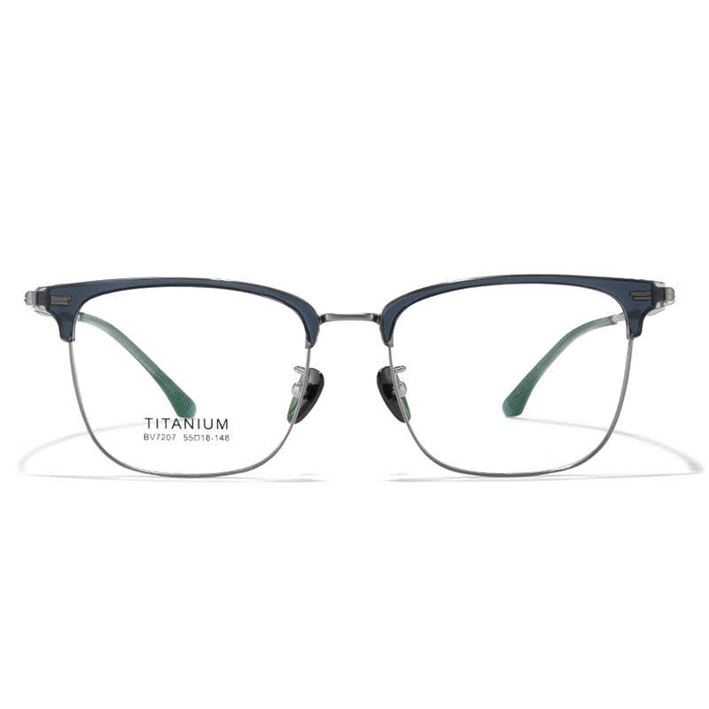 Spykay™ EG26919 Unsiex Retro Square Frame Anti-blue Light Browline Glasses - image 10