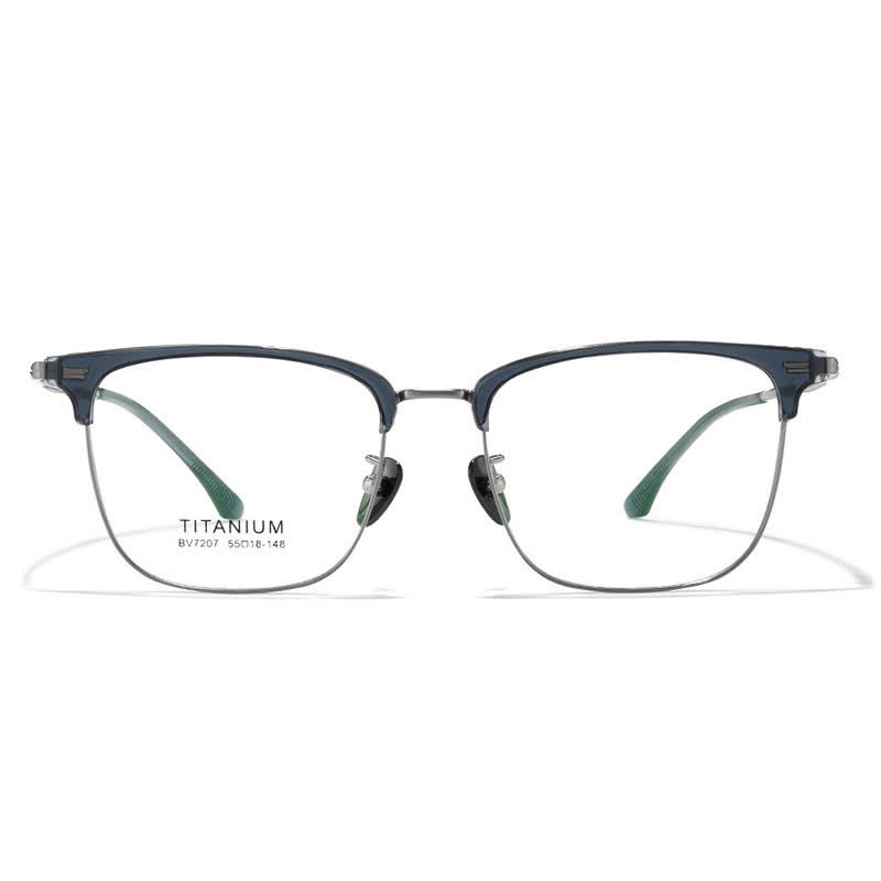 Spykay™ EG26919 Unsiex Retro Square Frame Anti-blue Light Browline Glasses - image 10
