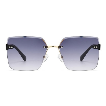 Spykay™ SG61018 Oversized Square Frame Hipster Rimless Sunglasses - image 22