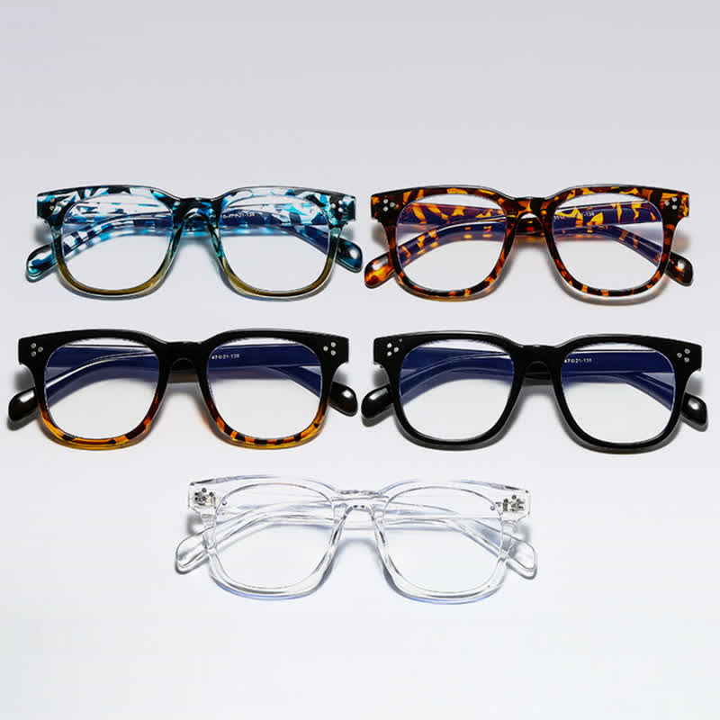 Spykay™ EG26914 Unsiex Classic Square Frame Fashion Anti-blue Light Glasses - image 12