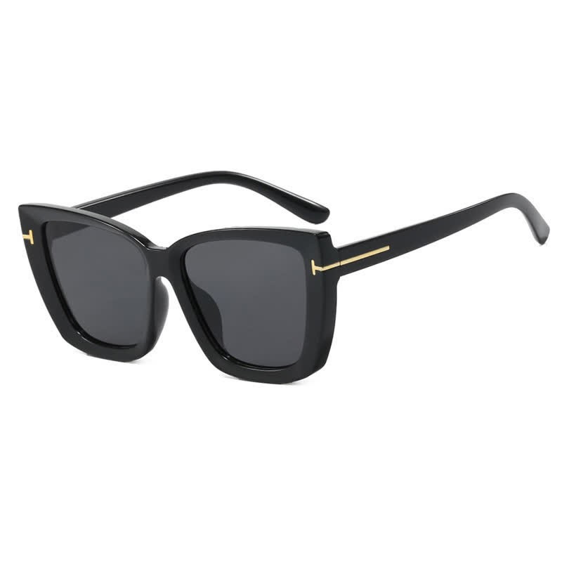 Spykay™ SG60753 'T' Design Square Frame Oversized Sunglasses