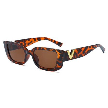 Spykay™ SG60890 Small Rectangle Frames 'V' Design Sunglasses