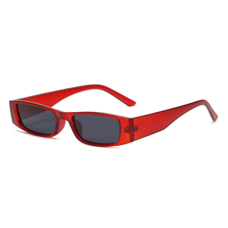 Spykay™ SG60997 Rectangle Small Frame Vintage-Retro Fashion Sunglasses - Red - image 15