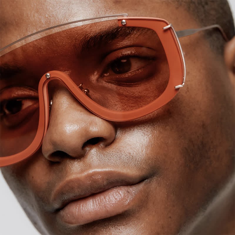 Spykay™ SG60885 One-piece Oversized Aviator Sunglasses - image 11