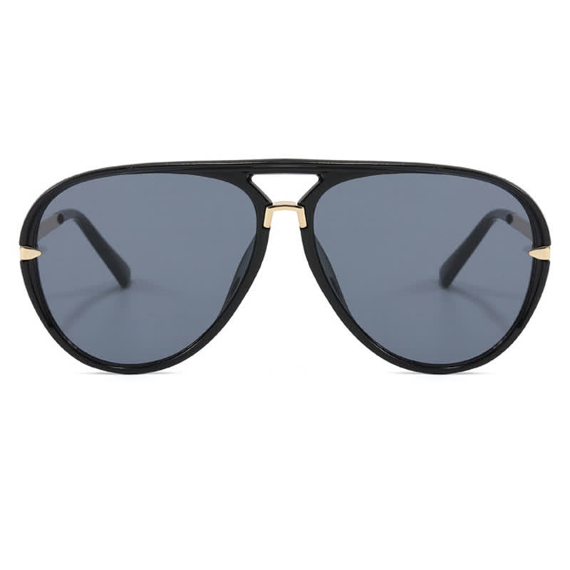 Spykay™ SG60723 Double Bridges Fashion Aviator Sunglasses