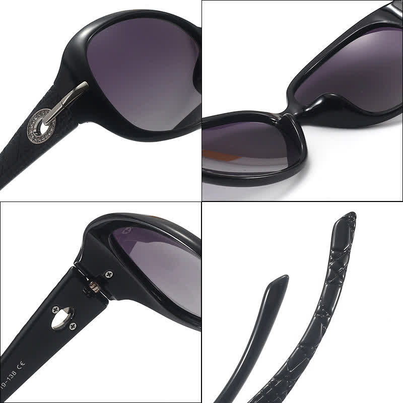 Spykay™ SG60870 Vintage Oversized Square Frame Sunglasses