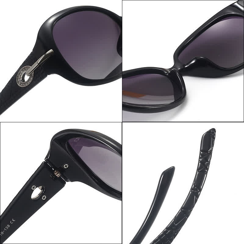 Spykay™ SG60870 Vintage Oversized Square Frame Sunglasses